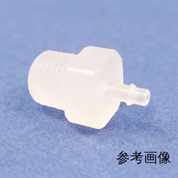 PCTFEハーフユニオン 竹の子φ3×M6P1.0 F-2689-003