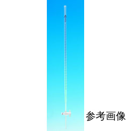 ビュレット PTFEコック付 5mL 白