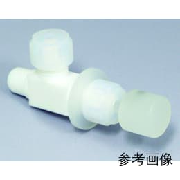 PTFEオスニードルバルブ装置用L型 Φ6 R1/4 F-2029-001