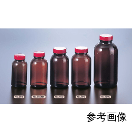 広口瓶(褐色)No.250 250mL C/P付 40入
