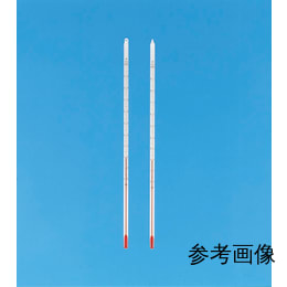 【販売終了】赤液棒状温度計 -50-50℃ L300mm