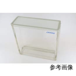 二槽式展開槽 薄層クロマトグラフィー用 ガラス蓋  200×100/200×200mm用