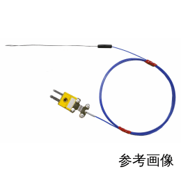 先端溶接薄膜セラミック被覆K熱電対 ZCK-0.2-2Y Y端子付
