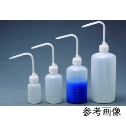 ポリ洗浄びんノズルセット 1L用 白 0177