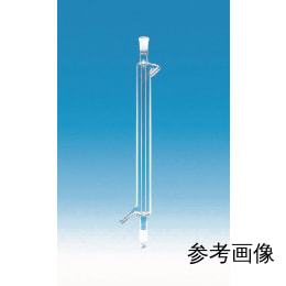 Fine共通摺合リービッヒ冷却器 筒長200mm 上部雌15/25 下部雄19/38