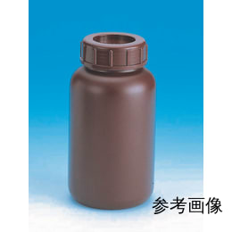 広口瓶 PE製 茶褐色 10L
