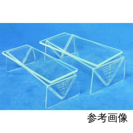 硝子製リザーバー 50mL 上面摺り 蓋付