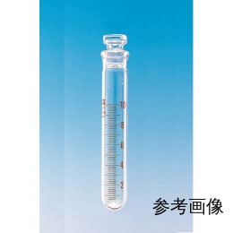 Fine透明共通摺合共栓丸底沈でん管 15mL 透明 目盛付 φ20×H100 栓14/10 10入