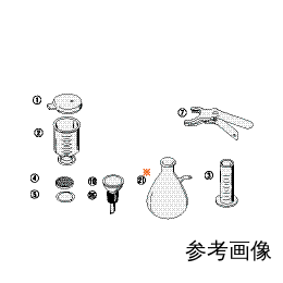 【販売終了】吸引ろ過びん 500mL 017800-500