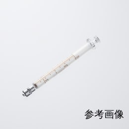 【販売終了】VAN 白硬注射器 中口 1mL ロック先 微量用 classI 00211010