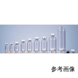 バイアル瓶 No.1 3mL 透明 100入