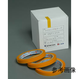 パイロンPKテープ 黄色 15mm×50m