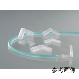 L型コネクター　9-11mm　PVDF　10個入 1207-04 8713-0010