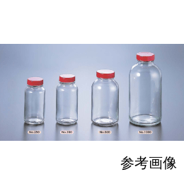 広口瓶(透明)No.1000 1000mL C/P付 15入