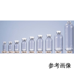 バイアル瓶 No.01 2mL 透明 本体のみ 100入