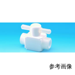PTFEメス2方バルブ 圧入型 Rc1/4 F-2022-001
