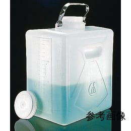 角型瓶カーボーイ ハンドル付 HDPE 9L