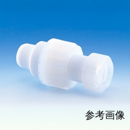 PTFE分離型雄ネジハーフユニオン 6×R1/4 F-2185-001
