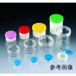 プラ壷 10mL キャップ 緑 100入