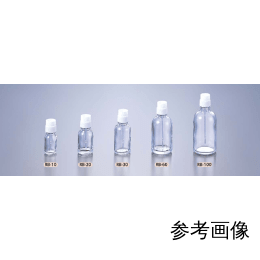 ブリストル瓶 丸型 RB-100 100mL 透明 12入