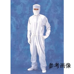 クリーンルーム用ワンピース(クラス100対応) PP1052 L 白