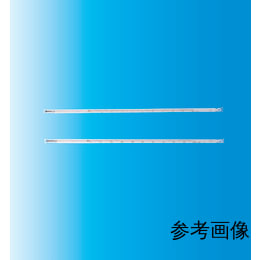 フッ素樹脂被覆温度計 水銀棒状 0-100℃