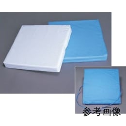 クリーン座布団 ウレタン入 320/B 青 5入