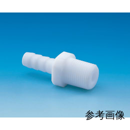 PTFEハーフチューブジョイント 10φ×R3/8 F-2072-005