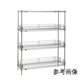 落下防止シェルフ MS1820 460/P1900 6段