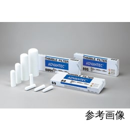 円筒濾紙 #88R ID24mm×OD28mm×L100mm 25本