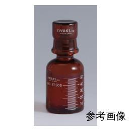 有機溶媒保存びん 茶 20mL IWAKI