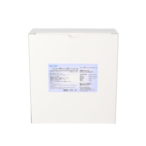 TGK - 東京硝子器械 TryWinZ / 東亜DKK チェック液 0.1mol/kg 250mL×2本