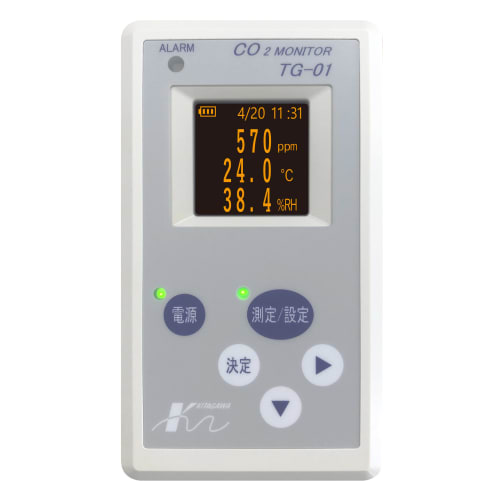 TGK - 東京硝子器械 TryWinZ / 二酸化炭素モニター TG-01 TGK - 東京硝子器械 TryWinZ / 二酸化炭素モニター TG-01