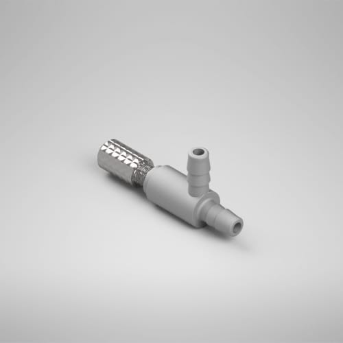 ニードルバルブエルボ GFPP+EPDM 1/8 ANV0302GP-E 10入