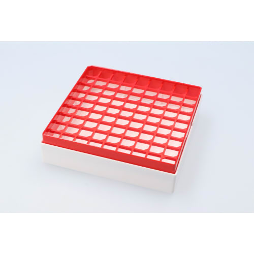 TGK - 東京硝子器械 TryWinZ / カラークライオボックス 赤 9×9列 TGK - 東京硝子器械 TryWinZ / カラークライオボックス 赤 9×9列