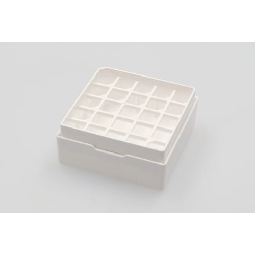 TGK - 東京硝子器械 TryWinZ / カラークライオボックス 白 5列×5列 TGK - 東京硝子器械 TryWinZ / カラークライオボックス 白 5列×5列
