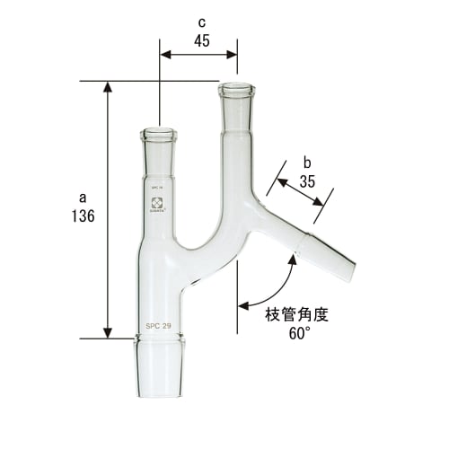 SPC連結管 枝管付 SPC-15-29-15 【030400-1529】-