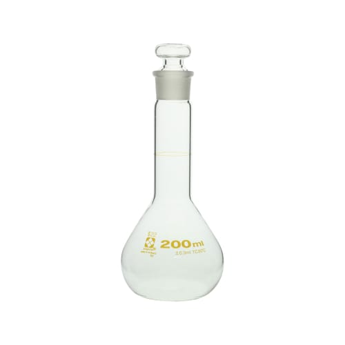 四口フラスコ 200mL 実験器具 ガラス 東京硝子器械