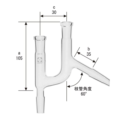 内祝い SPC連結管 枝管付 030410-1515 Amazon 柴田科学 SPC-15-15-15