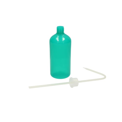TGK - 東京硝子器械 TryWinZ / カラー洗浄びん 500mL 緑 LDPE
