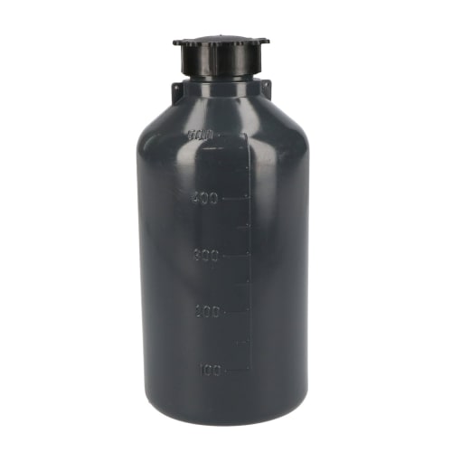 グレイ細口びん PE製 500mL 3241