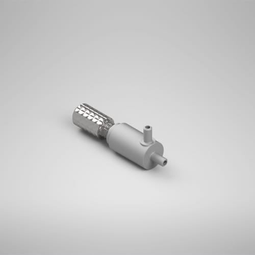 ニードルバルブエルボ GFPP+NBR 1/16 ANV0301GP-N 10入