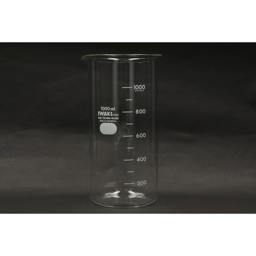 新品】メスシリンダー（イワキ）1000ml すばらしい