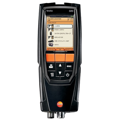 テストー (testo) testo 320 燃焼排ガス分析計 O2+CO測定セット