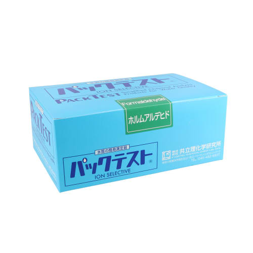 TGK - 東京硝子器械 TryWinZ / パックテスト®ホルムアルデヒド FOR