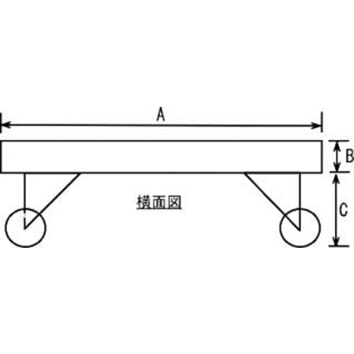 TGK - 東京硝子器械 TryWinZ / 運搬用台車 30cm規格 SUS304製