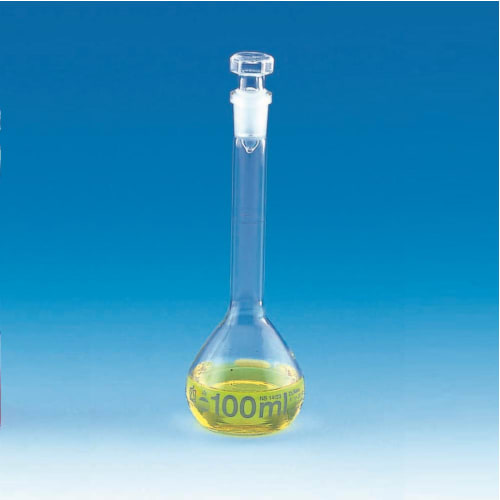 TGK - 東京硝子器械 TryWinZ / メスフラスコ 透明 100mL クラスA