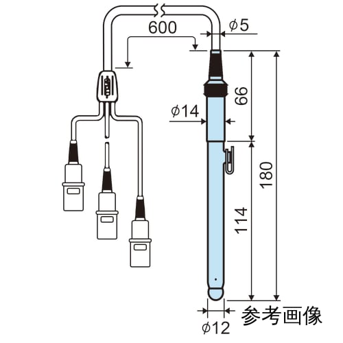 TGK - 東京硝子器械 TryWinZ / pH電極一般用 GST-5311C