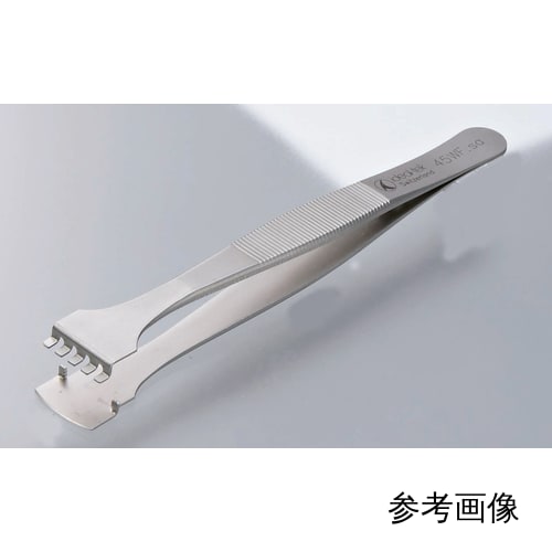 ID-48WF フラットピンセット Ideal-Tek SA(耐酸鋼)製 全長135mm