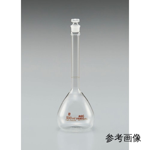 1-8564-22 メスフラスコ 茶 10mL 【AXEL】 アズワン